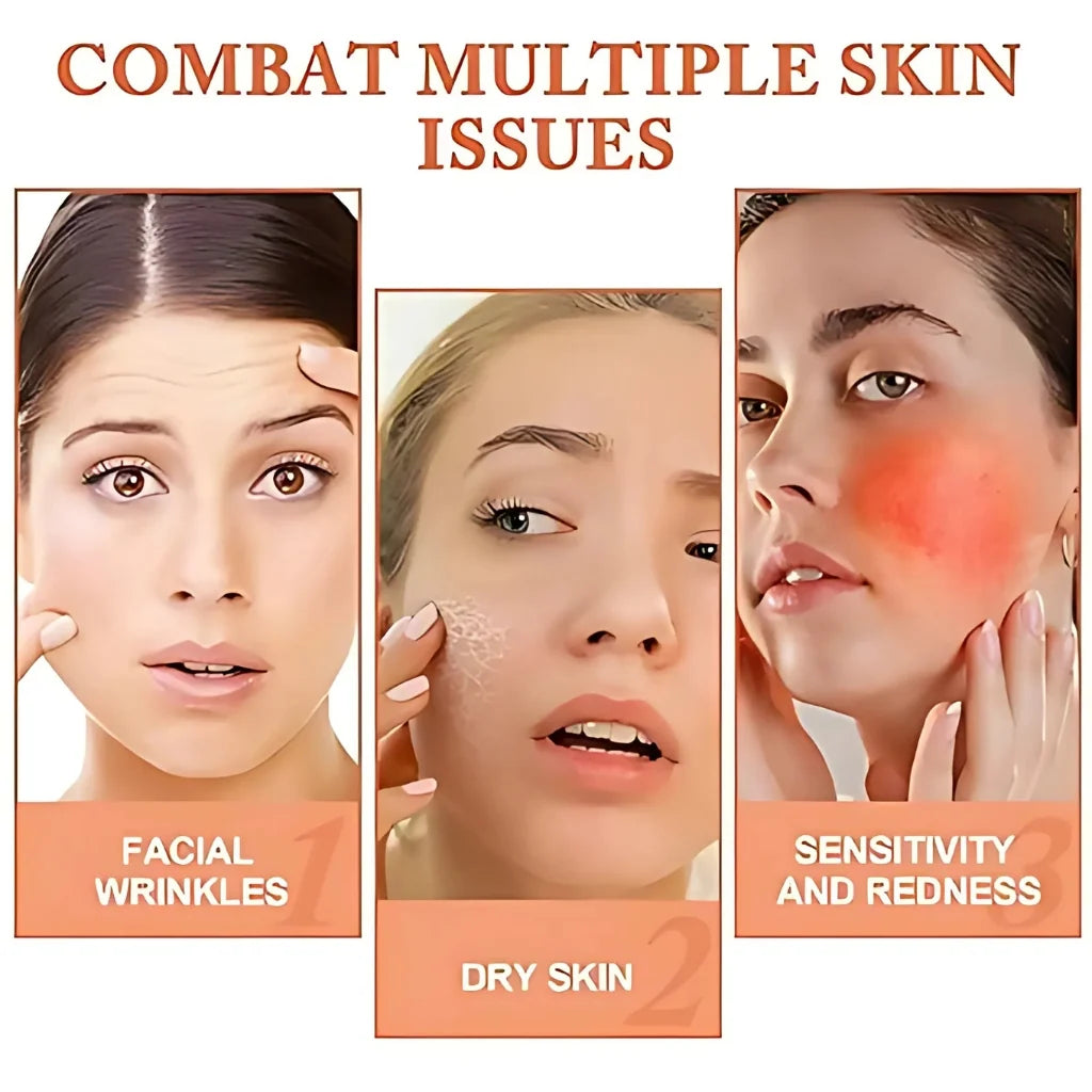 Collagen Facial Mask, Dissolving Collagen Film ( Forehead + Eyes + Cheeks + Chin )